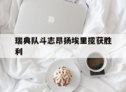 爱游戏-瑞典队斗志昂扬埃里揽获胜利的简单介绍